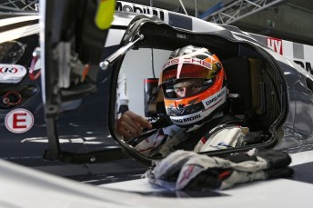 Nico Hulkenberg has completed a successful maiden test run with the Porsche 919 Hybrid squad