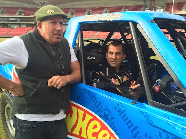 Paul Morris has some apprehensions about his pending Stadium Super Truck debut after strapping in beside leading action athlete Matt Mingay