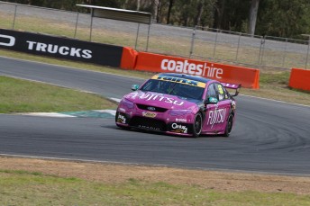 De Silvestro behind the wheel of Renne Gracie