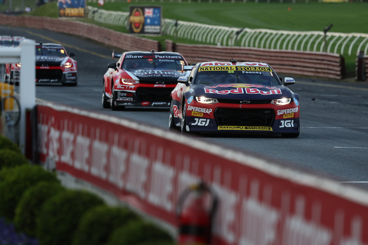 Broc Feeney leads Brodie Kostecki. Image: InSyde Media