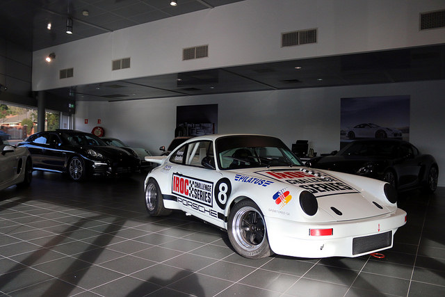 The IROC Challenge Series specification Porsche 911 RS