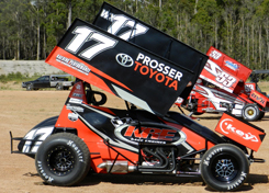 The Monte Motorsport car that Ian Madsen will take hold of this weekend