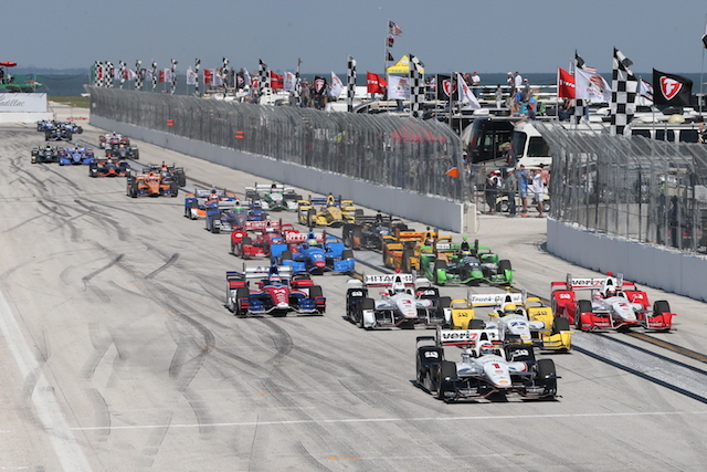 IndyCar is set to stretch its 2016 by over a month. St Petersburg in Florida (pictured) will again kick off the season