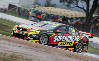 Russell Ingall set the fastest time
