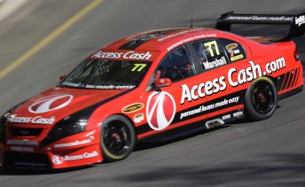 Marcus Marshall drives the Inta Racing Falcon in 2009
