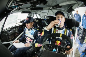 Latvala holds the lead in Finland