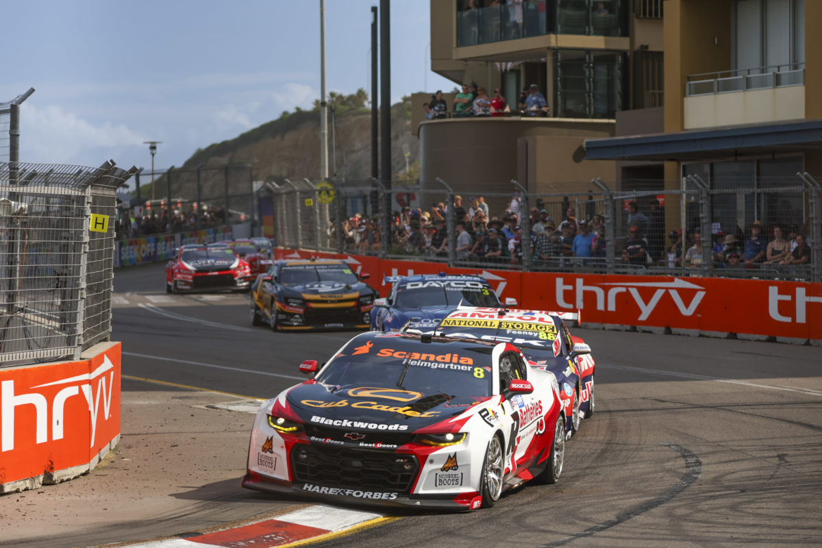 The Newcastle 500 would be the first event on the 2024 Supercars calendar if its contract is renewed. Image: Supplied