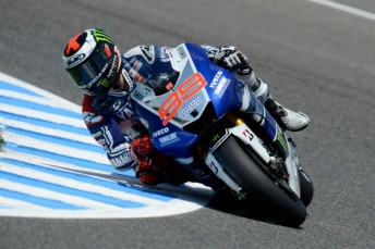 Lorenzo is the early pacesetter in Spain