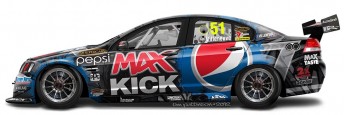 The new livery promotes the latest Pepsi product