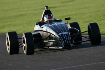 Jack Le Brocq driving the Ford Ecoboost at Silverston