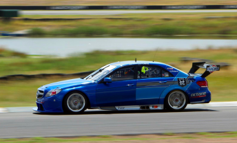 Jack Le Brocq is behind the wheel of EM03 at Queensland Raceway