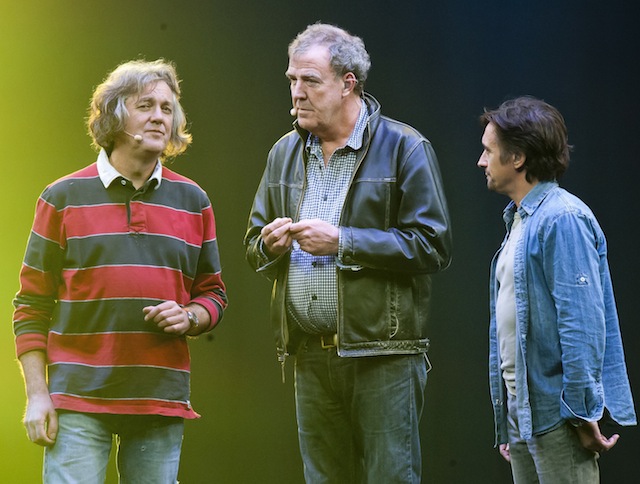 James May, Jeremy Clarkson and Richard Hammond are booked to appear together for the first time in Sydney next month