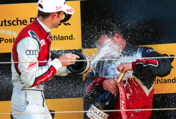 Jamie Green celebrates DTM success at Zandvoort