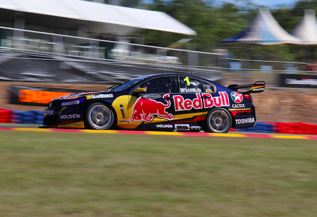 Jamie Whincup scored pole for both Saturday races