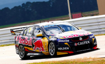 Jamie Whincup set the fastest time in final practice