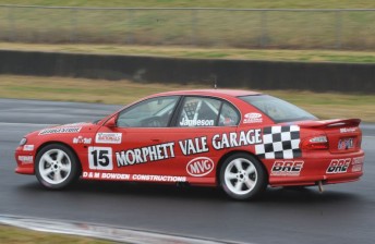 Shawn Jamieson recovered to take Race 3 in the Saloon Cars