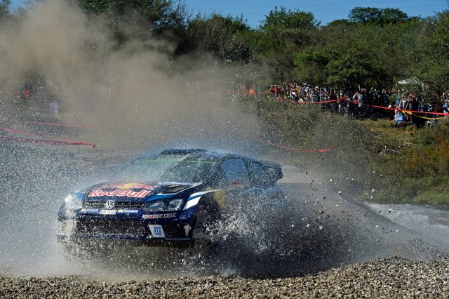 Latvala out front in Argentina