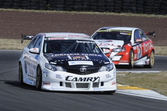 Jason Bargwanna takes two wins from three races at Taupo. Pic: Geoff Ridder