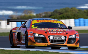 The Audi that Bright will race at Highlands and Bathurst