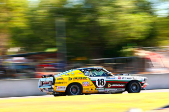 John Bowe topped Friday practice for the Touring Car Masters at Hidden Valley