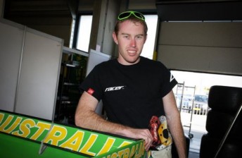 John Martin will race in Australian colours once again