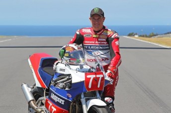 John McGuinness at Phillip Island