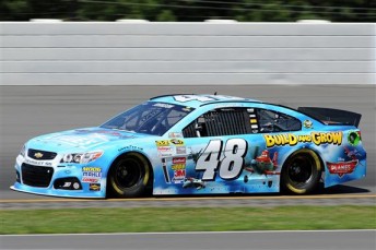 Jimmie Johnson fastest of all at Pocono qualifying