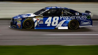 Jimmie Johnson scored his second win of the season 