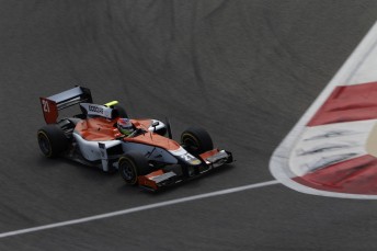 Jon Lancaster posted fastest time on final day of GP2 tests in Bahrain