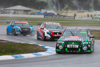Andrew Jones leads series debutant Josh Kean and returnee Ant Pedersen