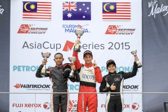 Jordan Love celebrates a clean sweep in the Asia Cup Series