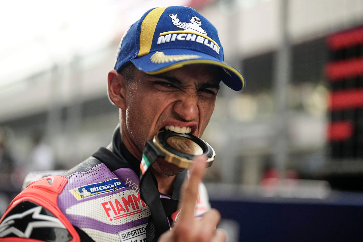 Jorge Martin says his quest to win the MotoGP title is on. Image: MotoGP.com