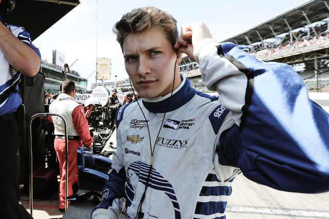 Josef Newgarden explains his disappointed at not having a shootout to the finish of the Indy 500