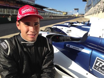 Joseph Mawson secures seat in French Formula 4