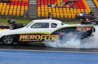 Robin Judd paced the Top Doorslammer field at the Nitro Champs (PIC: Sydney Dragway)
