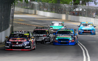 V8 Supercars completed a series of demonstration races at last year