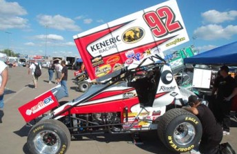 Kerry Madsen had a strong showing despite a problem in his heat (Credit: Hoseheads.com)