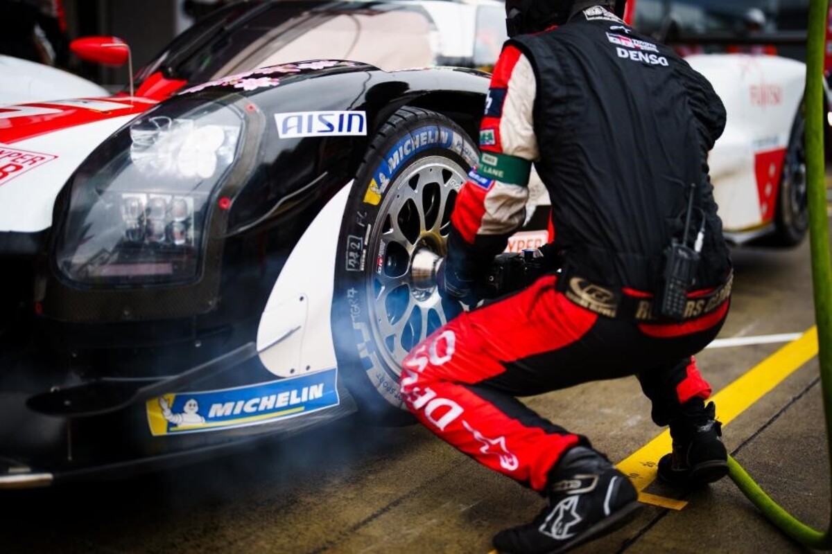 Toyota will start on pole for the 6 Hours of Fuji. Image: WEC, FocusPackMedia, Tim Hearn