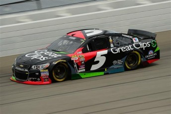 Kasey Kahne took his first pole since 2012