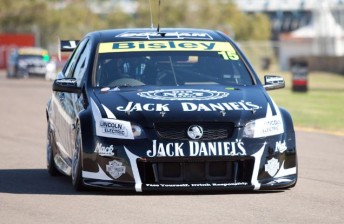Rick Kelly shot to the top at the end of the session