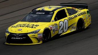 Kenseth was the fast man in Michiagn