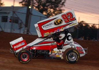 Kerry Madsen in action
