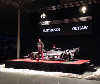 Kurt Busch and his Indy 500 mount