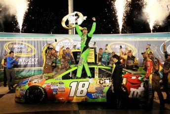 Kyle Busch takes his second win in the last three races