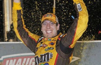 Kyle Busch took the win in Kentucky