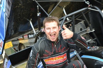 American Kyle Hirst has signed to World Series Sprintcars (PIC: Torquetube.com.au)