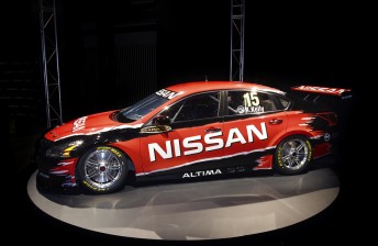 The first Nissan Altima was launched in Melbourne today