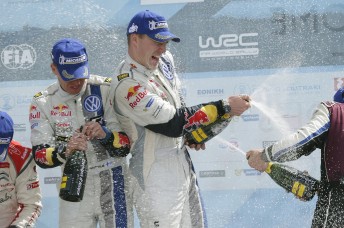 Latvala takes victory No. 1 with VW Motorsport