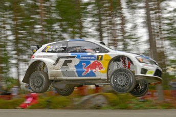 Latvala out front in Finland