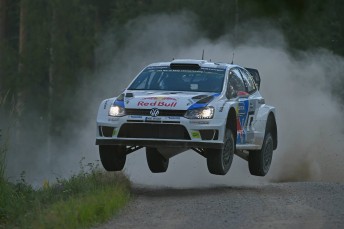 Latvala gets the jump on the field in Finland